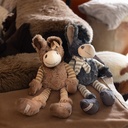 Peluche ANE Louise Mansen ADAN Gris 60 cm