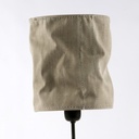 Lampe KATRIEN abat-jour en tissus cousu