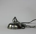 Lampe Lustre Industriel métal rouge Grand