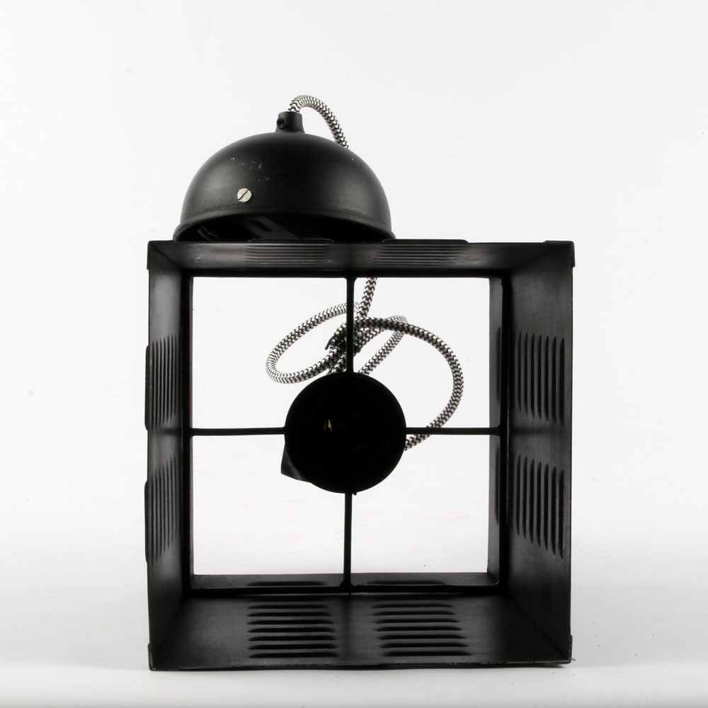 Lampe Suspension VINTAGE  noire
