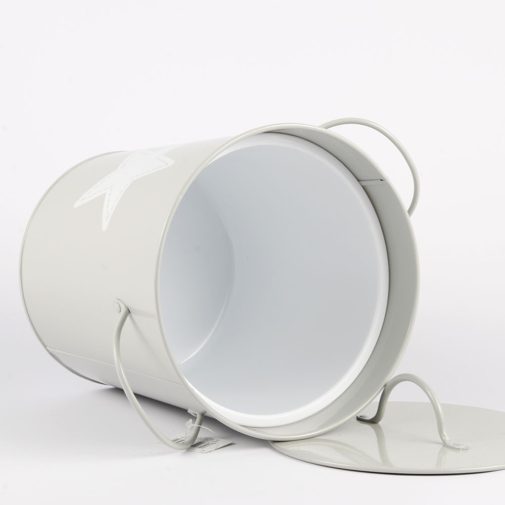 Poubelle Salle de bain ETOILE Grise