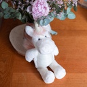 Peluche Licorne Blanche Chanelle Louise Mansen 48 cm