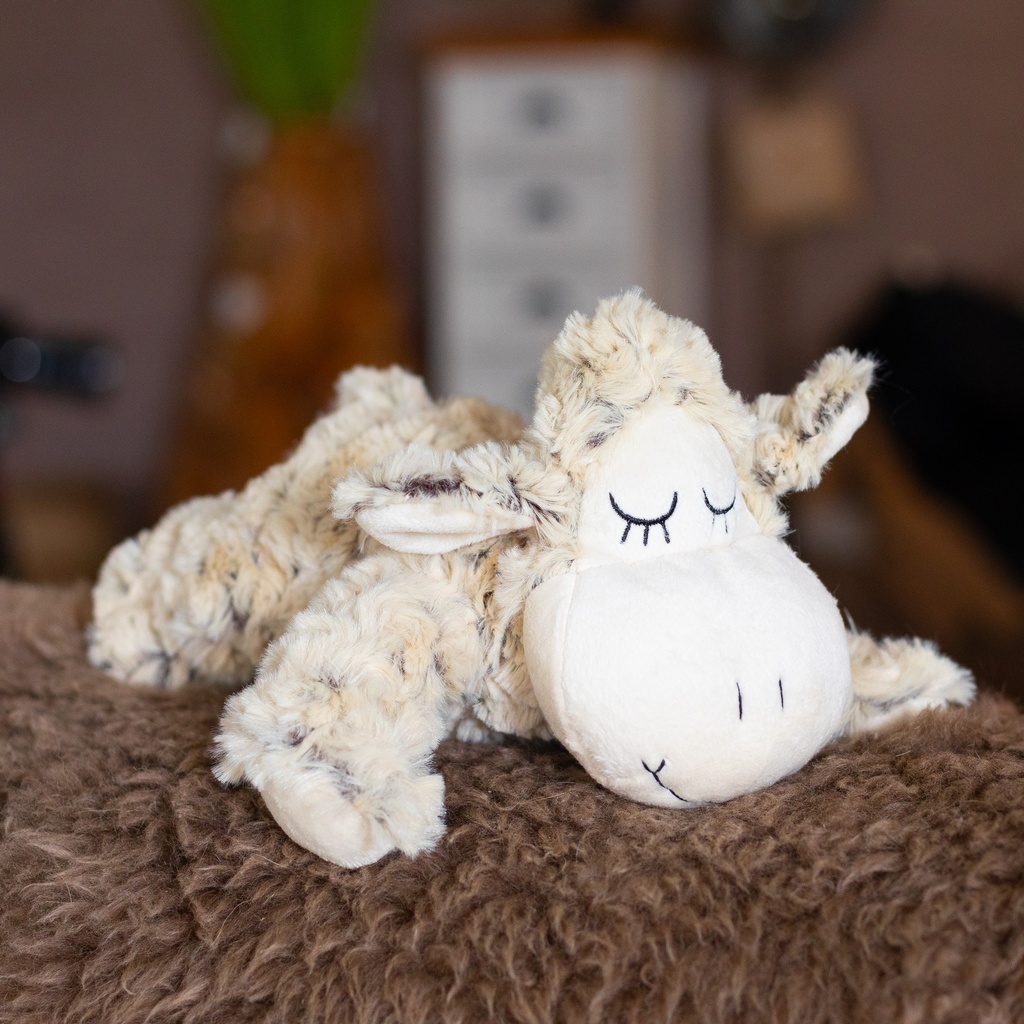 Peluche Mouton Crème Ultra Doux 30 cm
