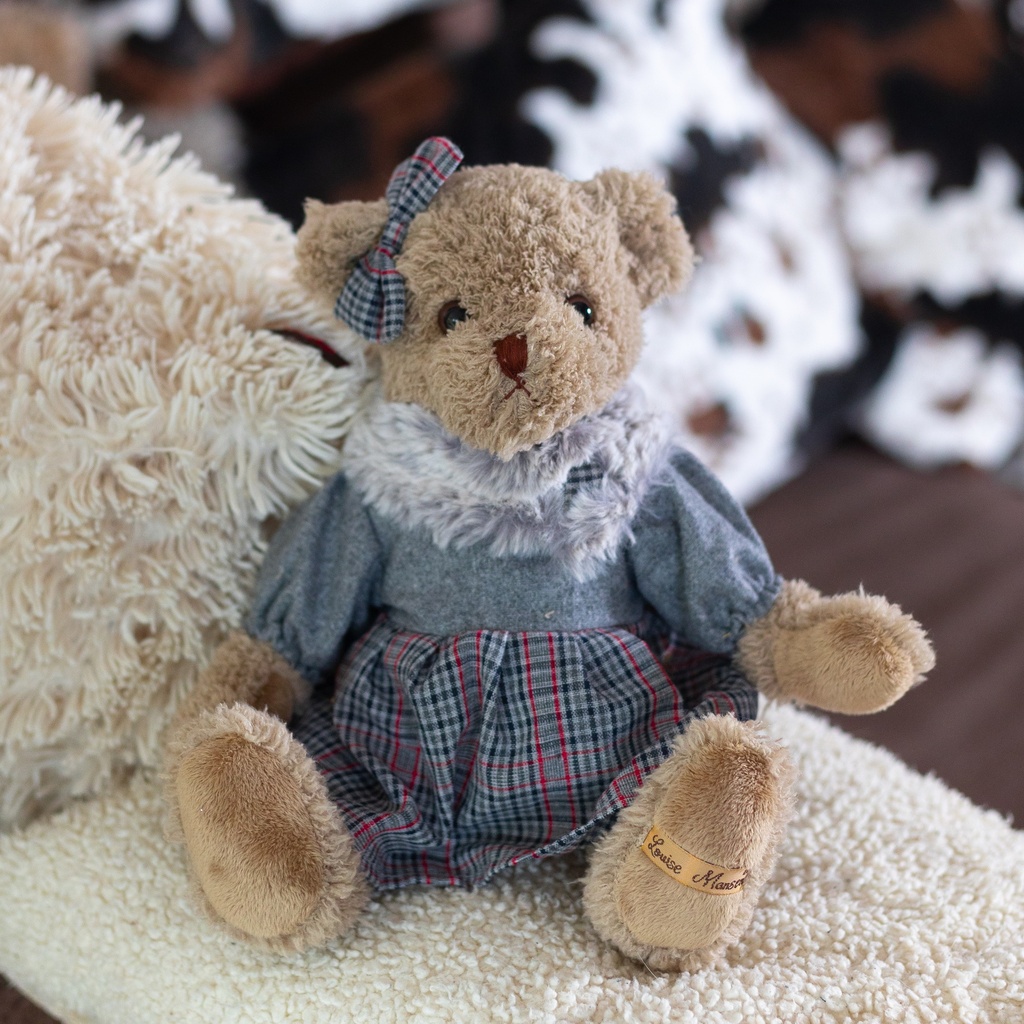 Peluche Ours DAKOTA Louise Mansen 29 cm