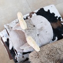 Chausson ELAN Pantoufle Géante - chauffe pieds pour 2 Pieds
