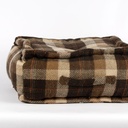 Pouf Carré en Laine Collection CHALET