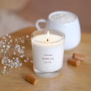 Bougie Végétale 180g CARAMEL BEURRE SALE - LES LUMIERES DU TEMPS 55H