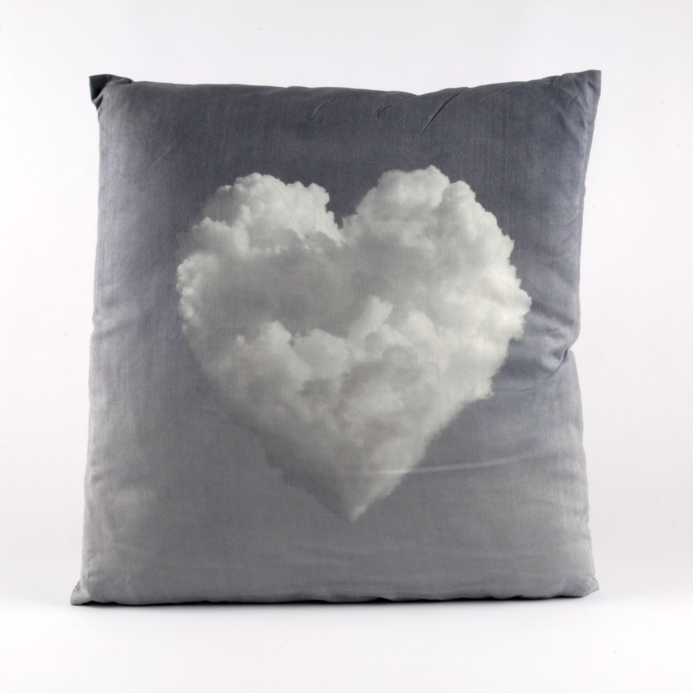Coussin Coeur nuage