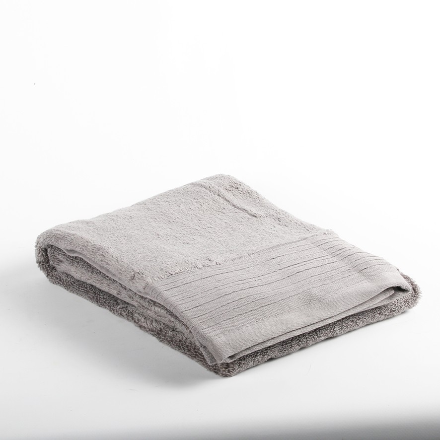 Drap de douche Eponge INAYA coloris gris