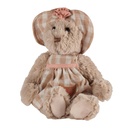 Peluche Ours beige CAPUCINE Louise Mansen 33 cm