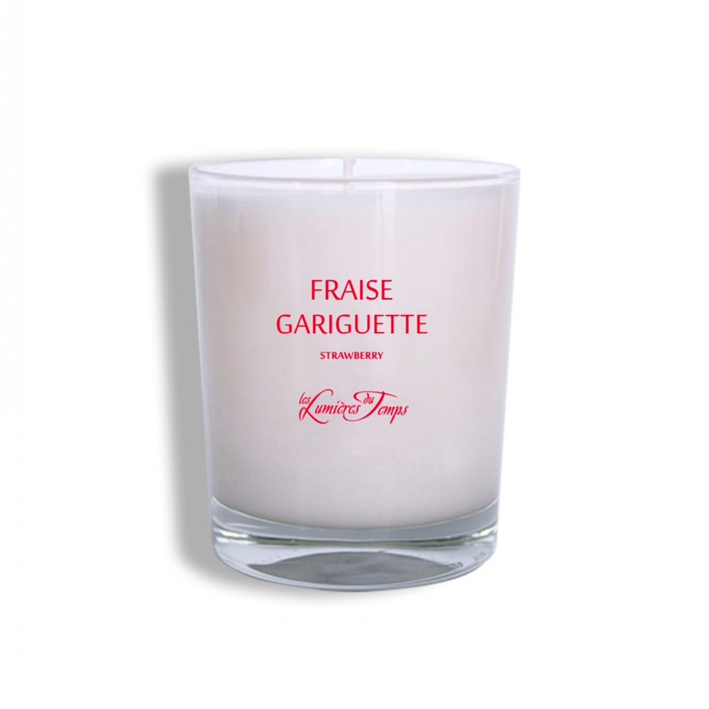 Bougie Végétale 180g FRAISE GARIGUETTE - LES LUMIERES DU TEMPS 55H