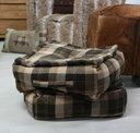 Pouf Carré en Laine Collection CHALET