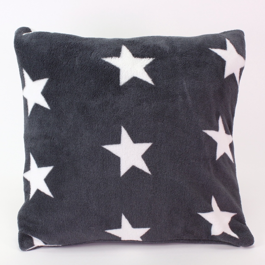 Coussin gris Etoilé.