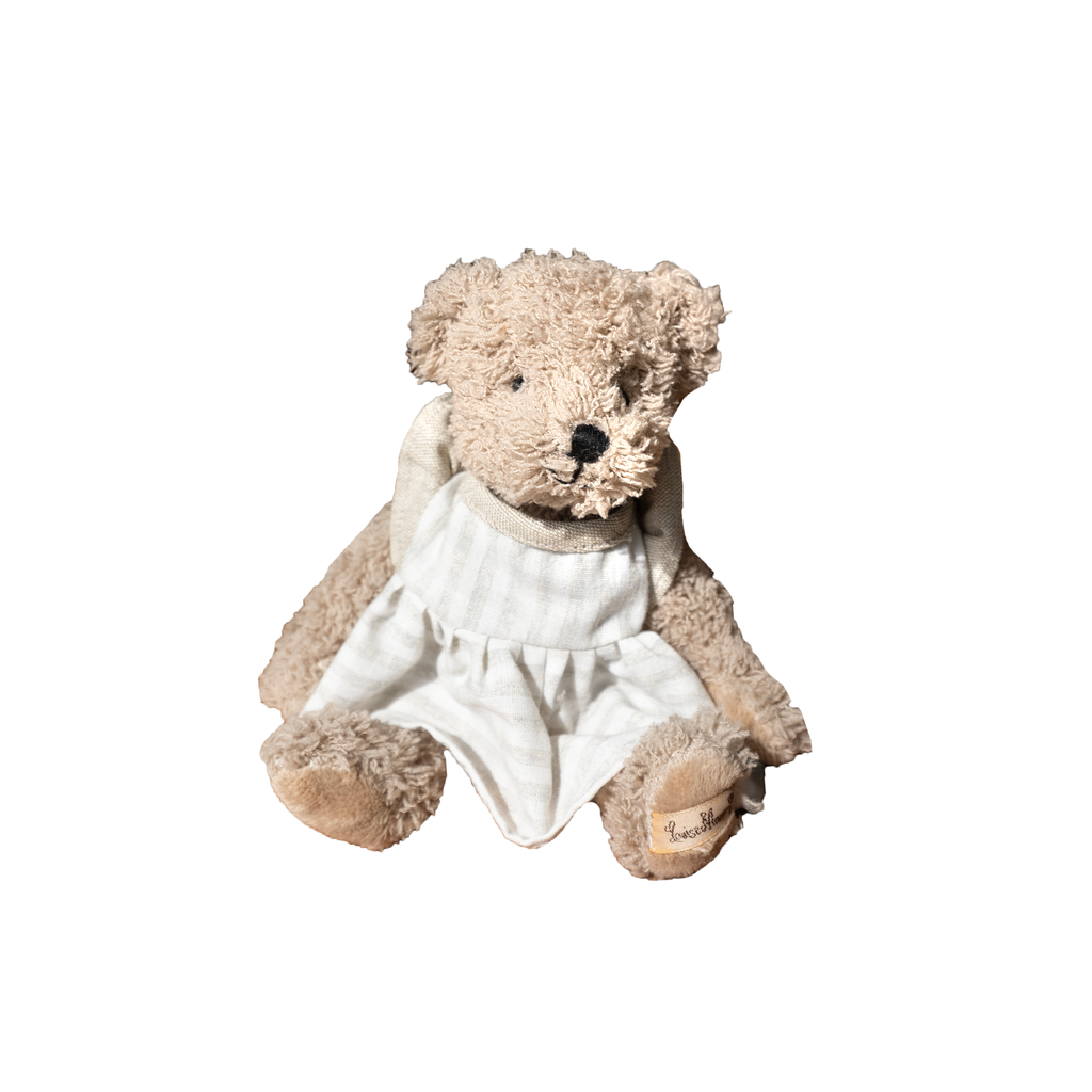 Peluche Ours Fille marron HOLDA Louise Mansen 18 cm