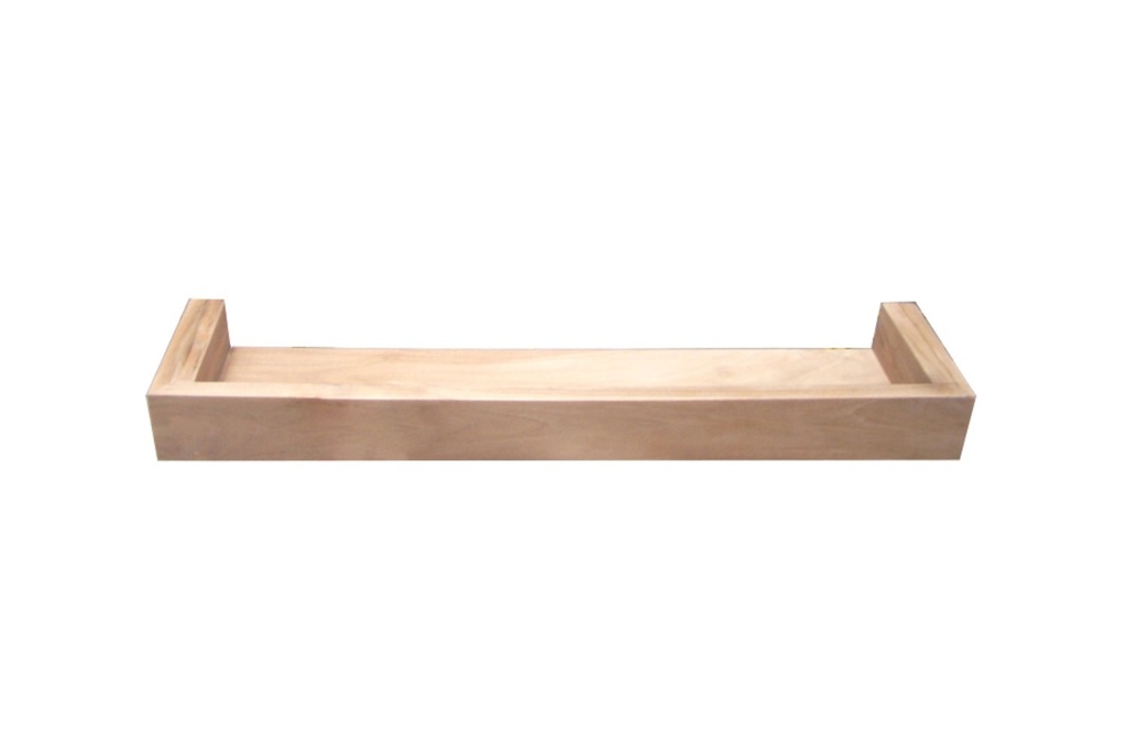 Bandeau Spot Teck Massif Salle de bain 140 cm