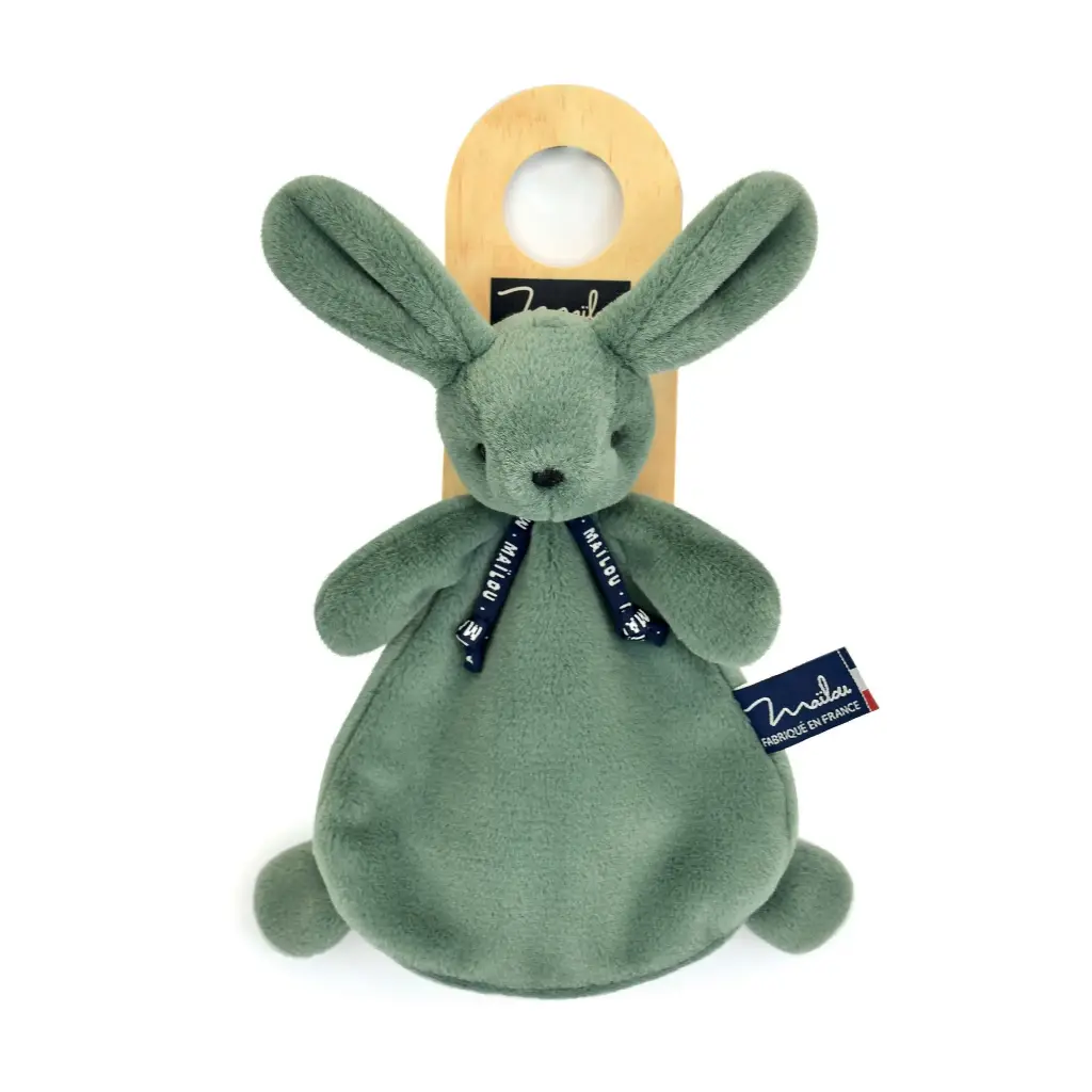 Doudou Lapin Vert Dorlotin MAILOU 24 cm