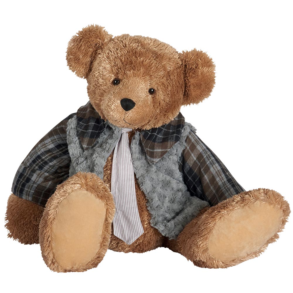 Peluche Ours Brun EVAN Louise Mansen 80 cm