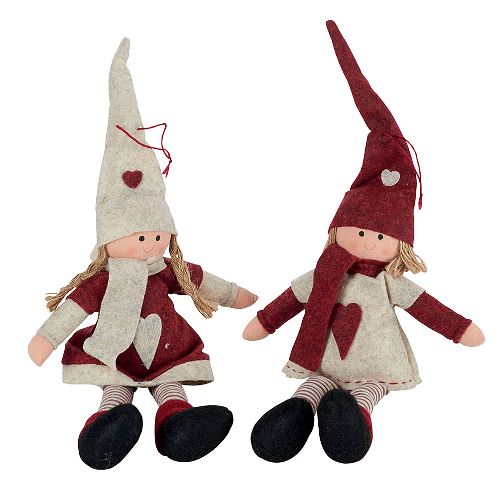 Lutin Garçon en feutrine 39 cm