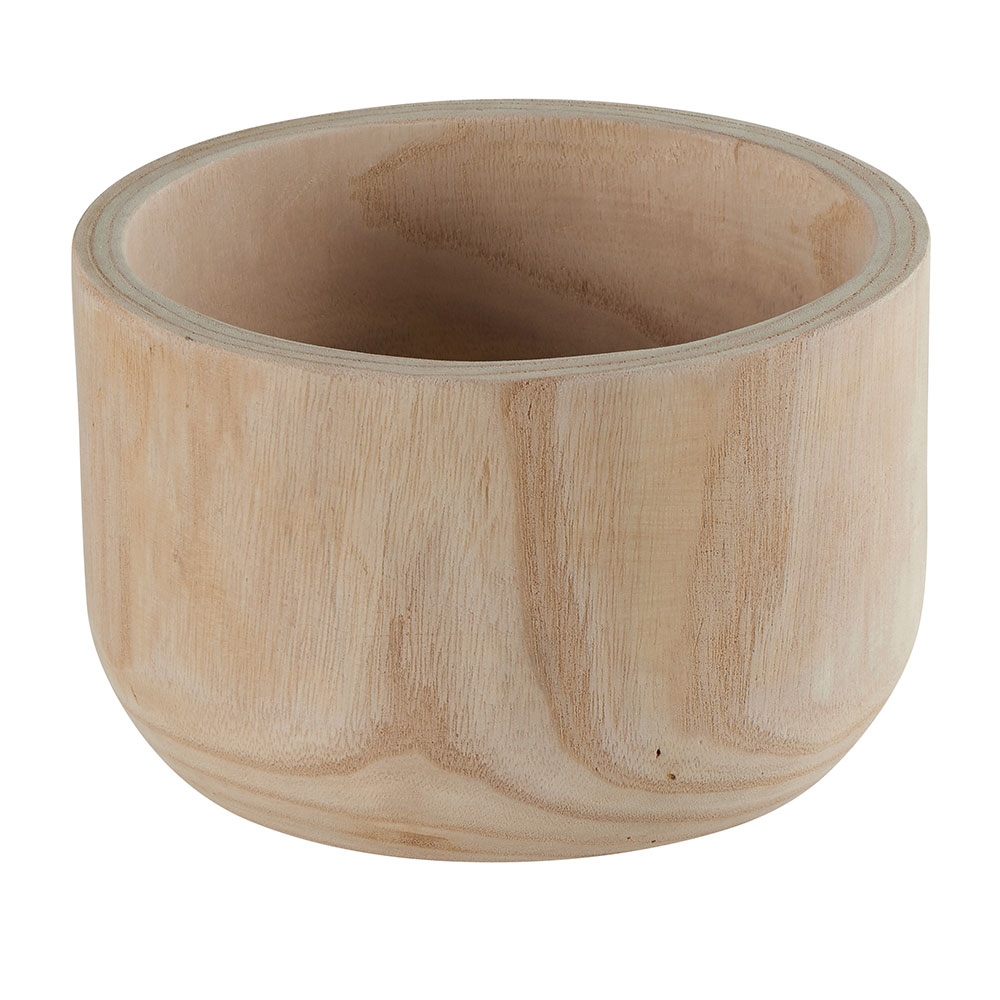 Coupe décorative en bois PAULOWNIA 24 cm  