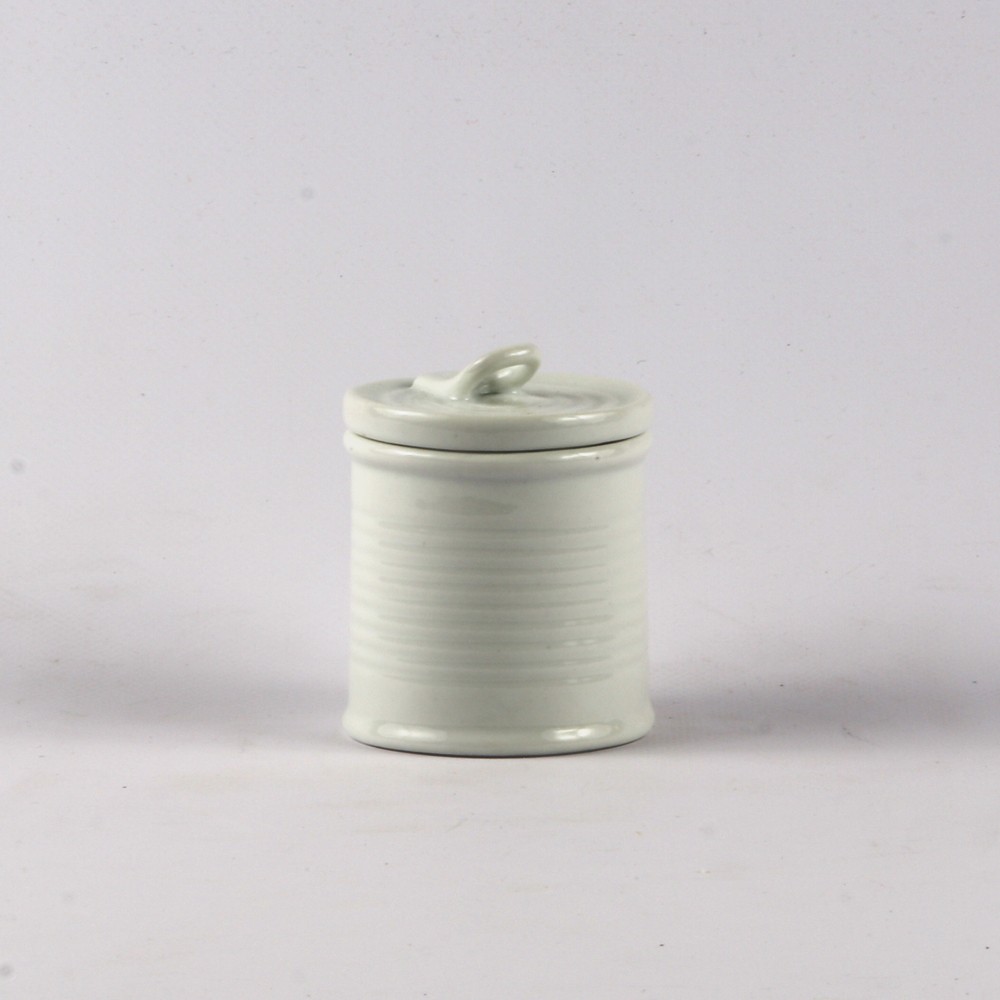 Sucrier Blanc CONSERVE céramique 9 cm 