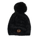 Bonnet Noir avec gros pompon PURE & ADVENTURE 