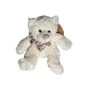 Peluche Ours Neven écru 22 cm
