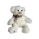 Peluche Ours Nils écru 22 cm