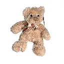 Peluche Ours Nils beige 22 cm