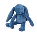 Peluche Lapin Méloé Bleu MAILOU 37 cm