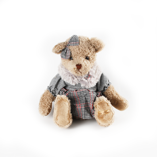 [QJ576] Peluche Ours DAKOTA Louise Mansen 29 cm
