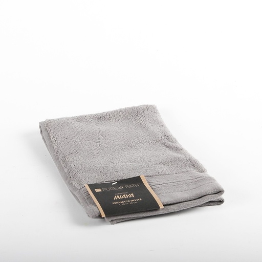 [NP014] Serviette invité Eponge INAYA coloris gris