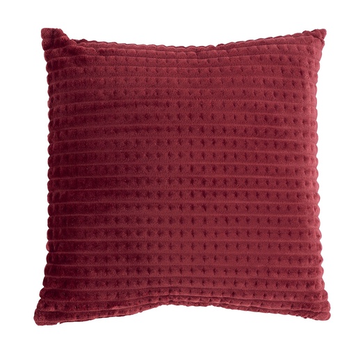 [WU006] Coussin rouge rubis