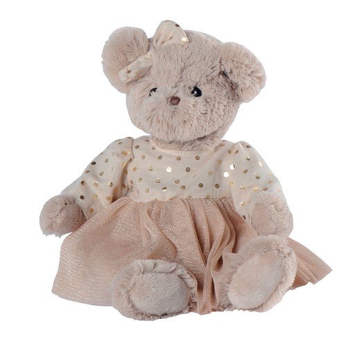 [QJ608] Peluche Ours GUNHILD 28 cm