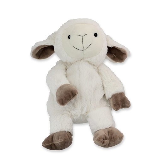 [8752] Bouillotte Peluche doudou MOUTON chauffante 30 cm