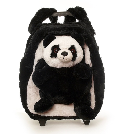 [6677] Valise Enfant et sa Peluche PANDA