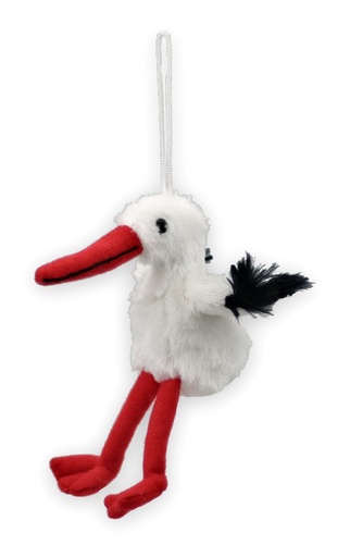 [6879] Peluche Cigogne 11 cm Ultra Doux.