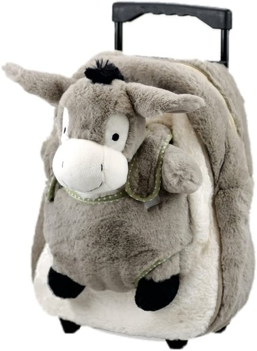 [7139] Valise Enfant et sa Peluche Ane
