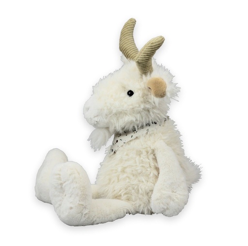 [9176] Peluche CHEVRE assise 19 cm