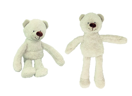 [9585] Peluche Bio doudou OURS 18 cm