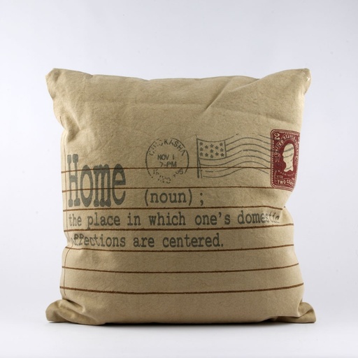 [LL6230200] Coussin Home canevas