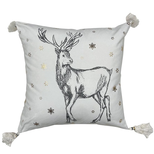 [UM006] Coussin Cerf ERLEND 40 x 40 cm