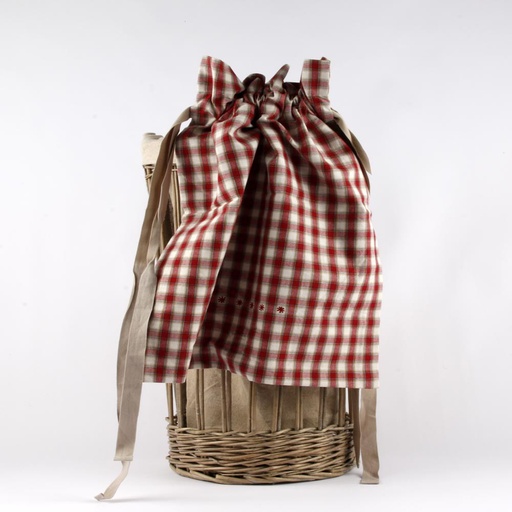 [03.03.027] SAC A LINGE Sylvie Thiriez AUBEPINE