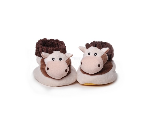 [7828] Chaussons Bébé Vache
