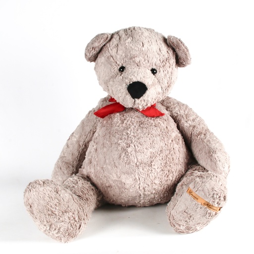 [QJ429GRIS] Peluche Ours Gris XXL WALYS Louise Mansen 88cm