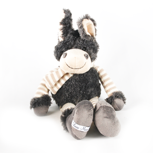 [WW037GRIS] Peluche ANE Louise Mansen ADAN Gris 60 cm