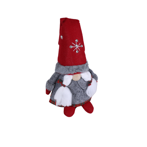 [51-941-20maica] Gnome Lutin de Noël MAICA- déco Peluche 31 cm
