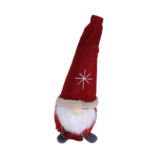 [51-941-20] Gnome Lutin de Noël COLIN- déco Peluche 42 cm