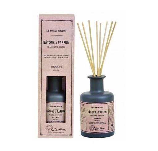 [LALMBTTI2] Diffuseur Bâtons à parfum TIRAMISU - LOTHANTIQUE La Bonne Maison 200 ml