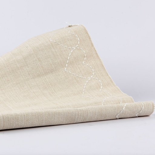 [SZMAWSET] Set de Table NATUREL Linge SYLVIE THIRIEZ Collection MAKE A WISH.