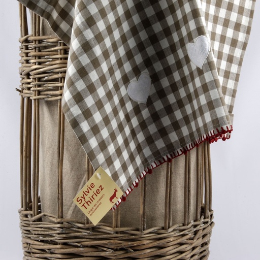 [03.04.001] Chemin de Table SYLVIE THIRIEZ Collection AMOURETTE